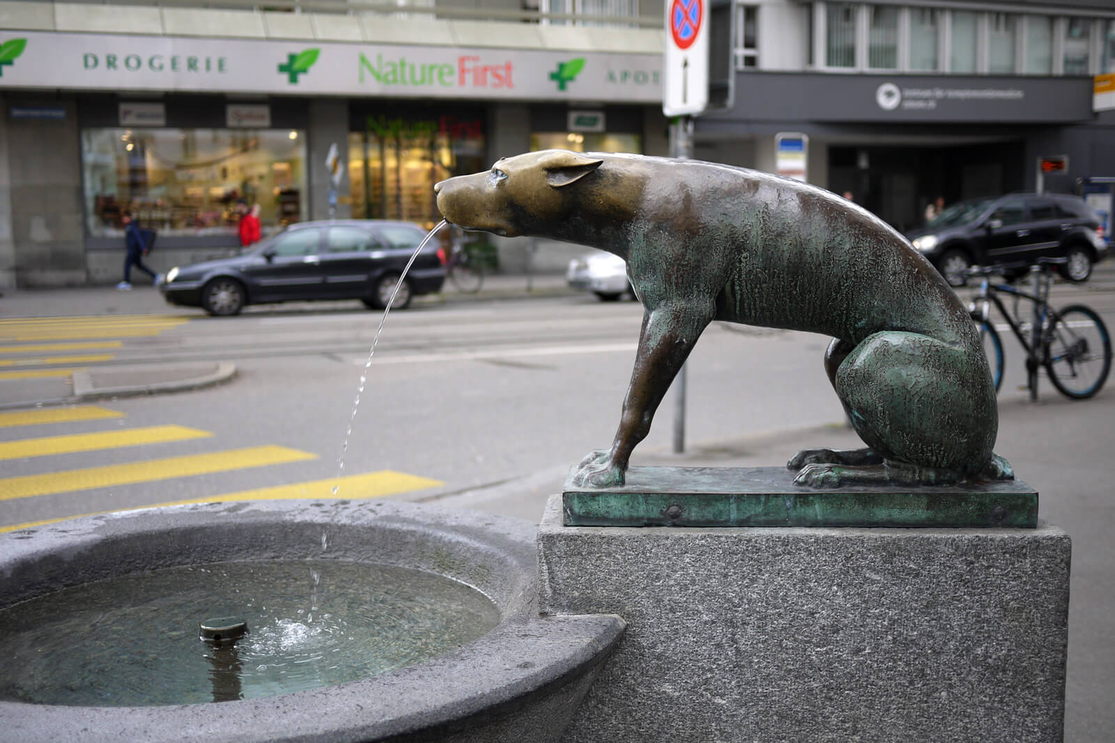 Water Fountain in Zürich