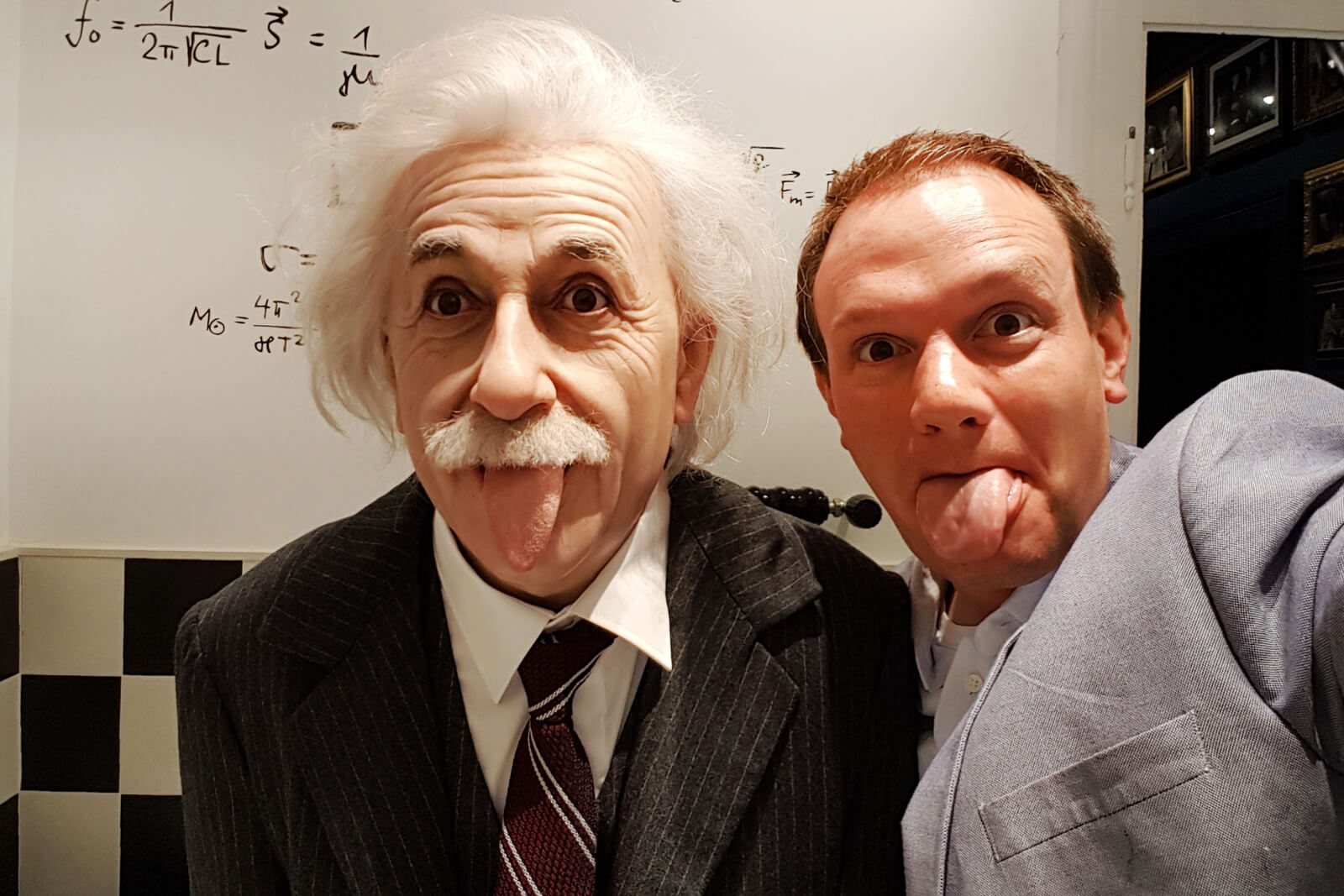 Chaplins World - Albert Einstein Wax Figure