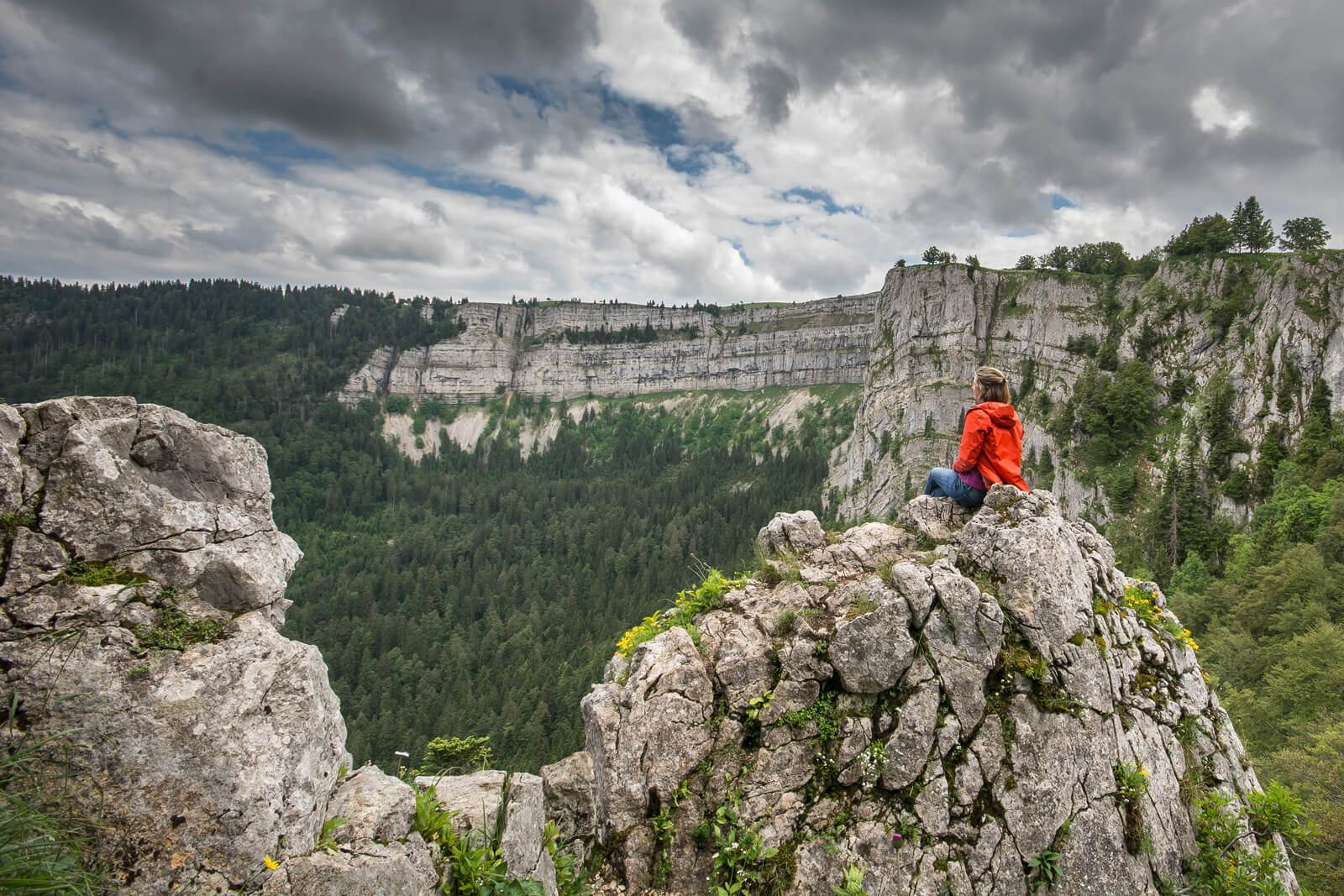 Creux du Van Rock Formations in Neuchâtel