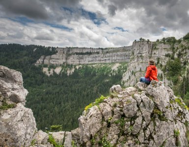 Creux du Van Rock Formations in Neuchâtel