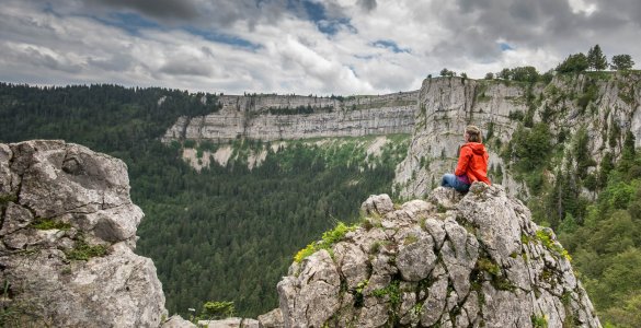 Creux du Van Rock Formations in Neuchâtel