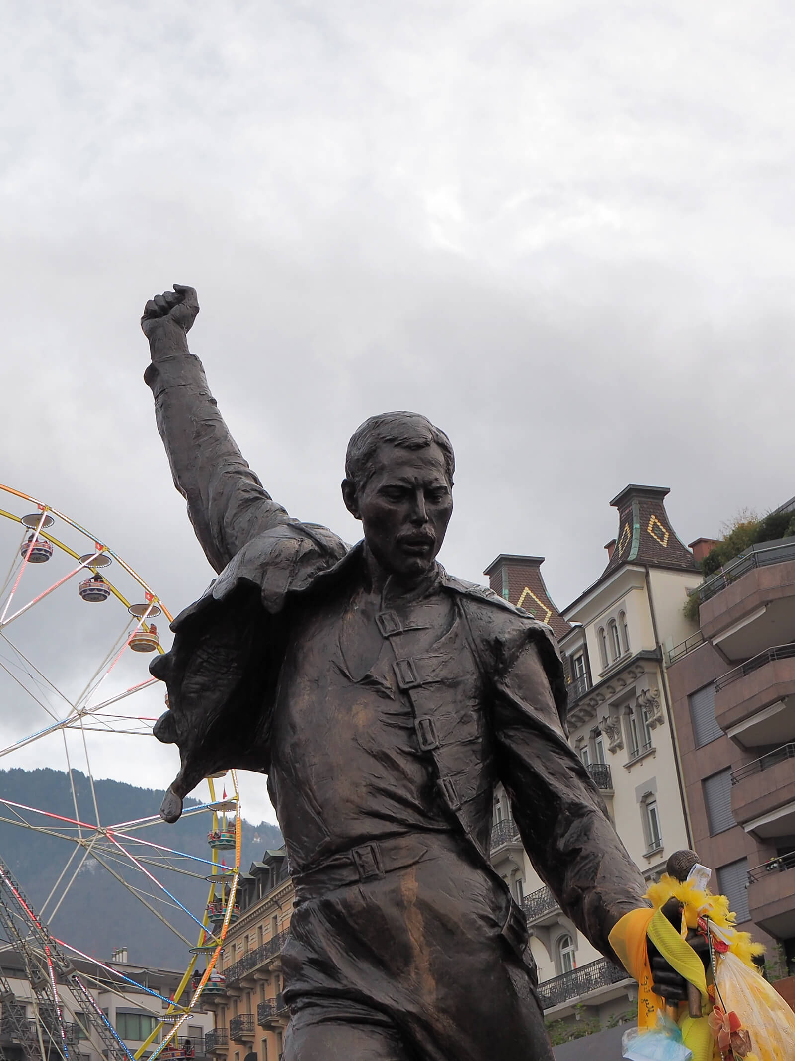 Freddy Mercury Statue in Montreux