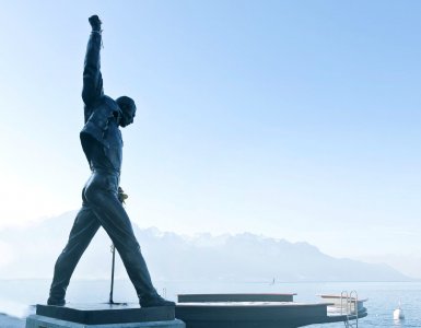 Freddy Mercury Statue in Montreux