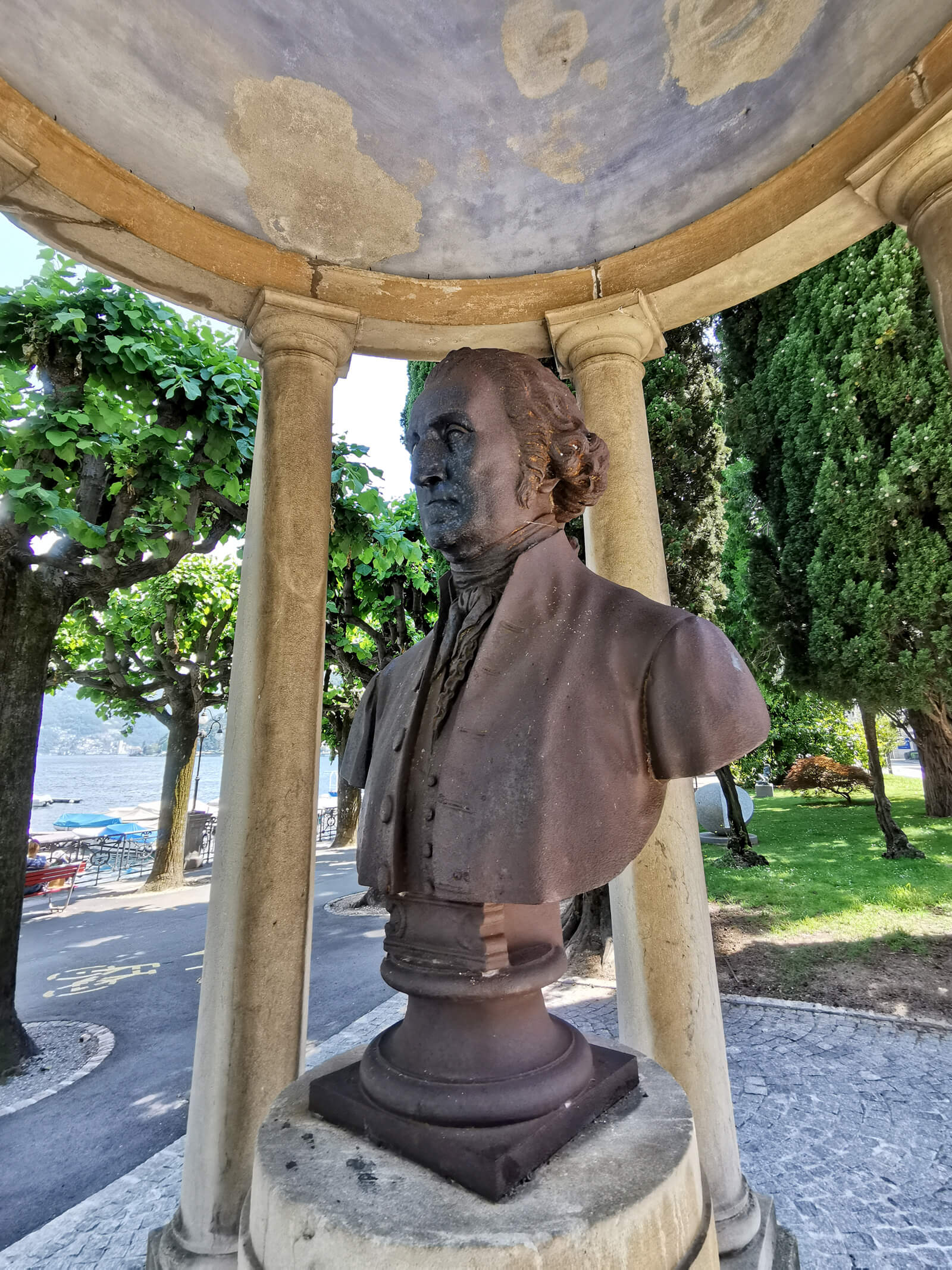 George Washington Monument in Lugano