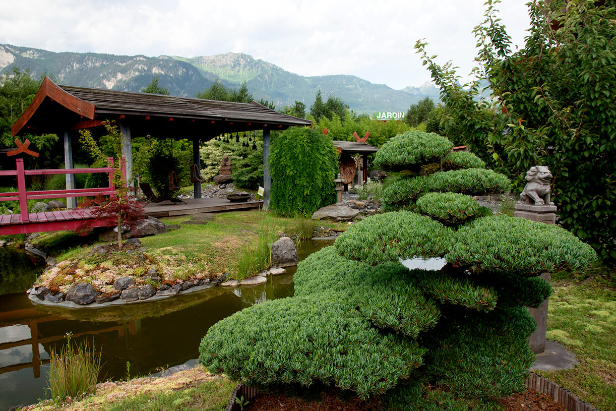 Le Jardin Zen in Aigle