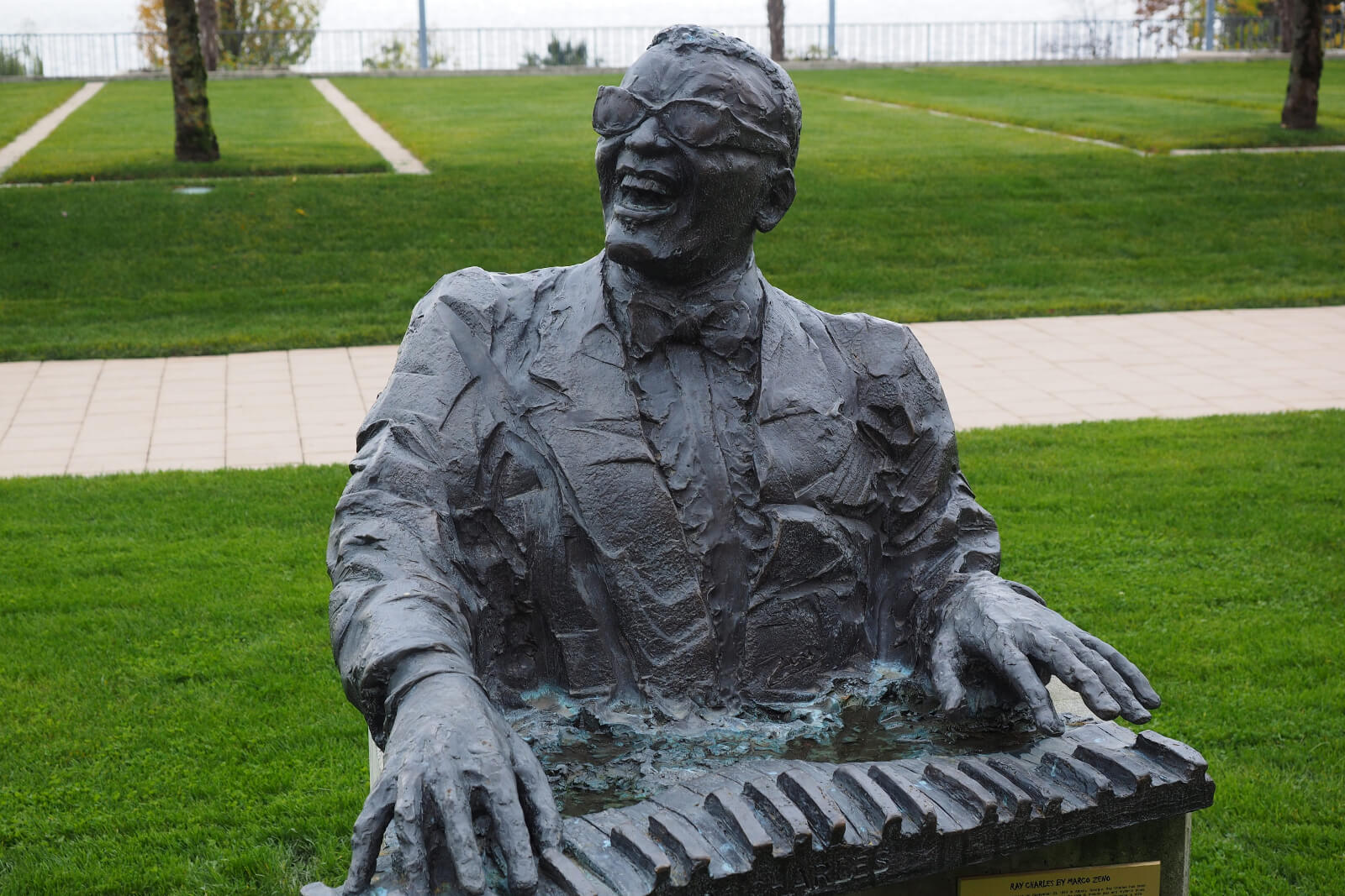 Ray Charles Statue in Montreux
