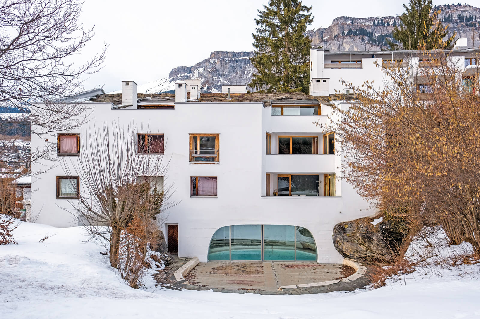 Rudolf Olgiati Architecture Flims, Switzerland