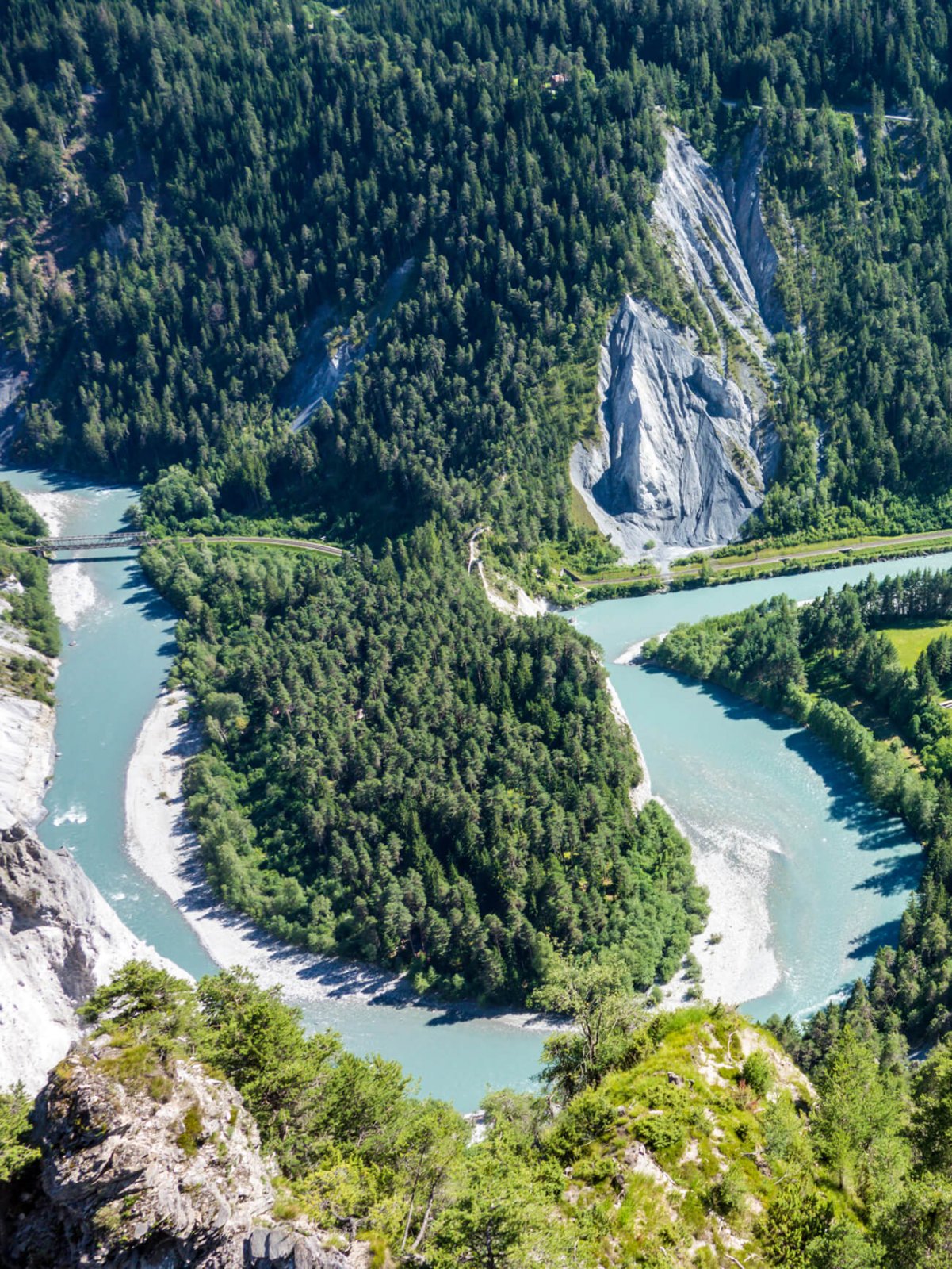 Ruinaulta River Rhine