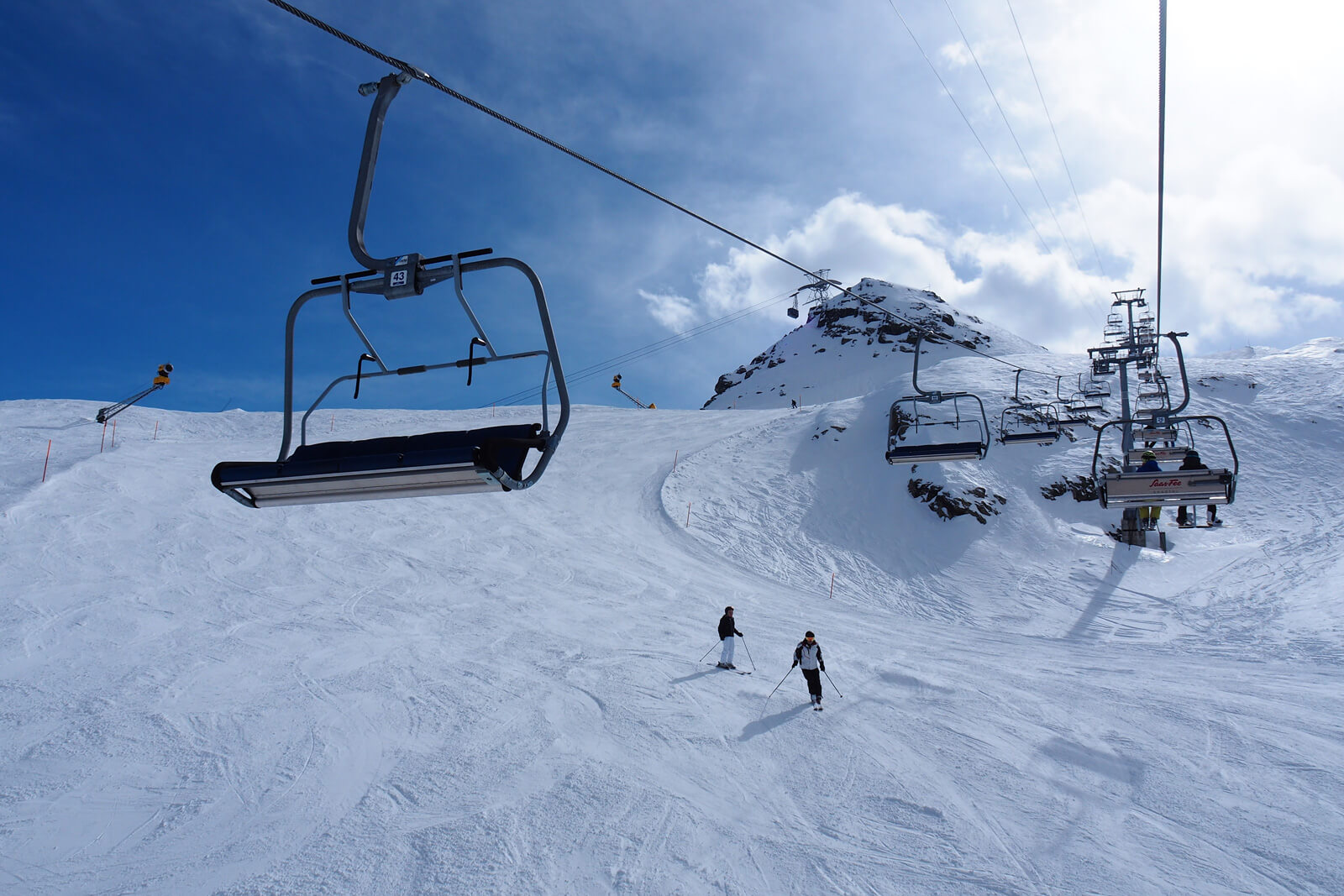 Saas-Fee Skiing 2020