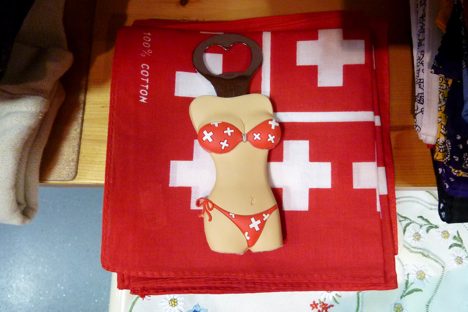 Swiss Flag Cheap Souvenir