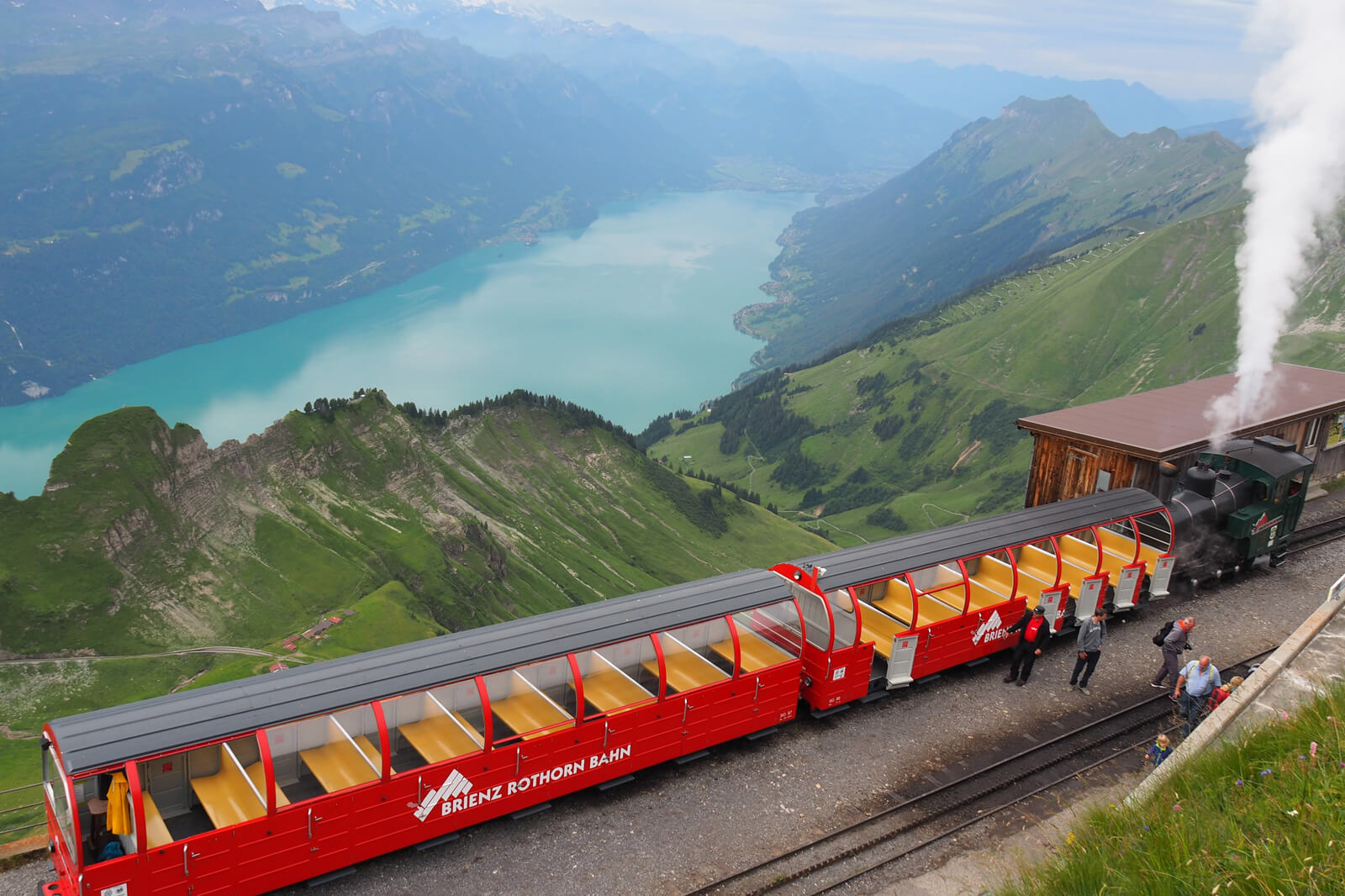 Brienz Rothorn Bahn during Summer