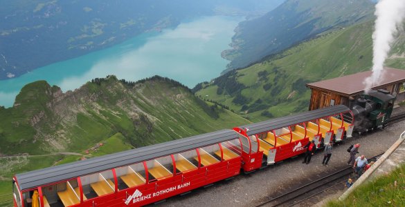 Brienz Rothorn Bahn during Summer