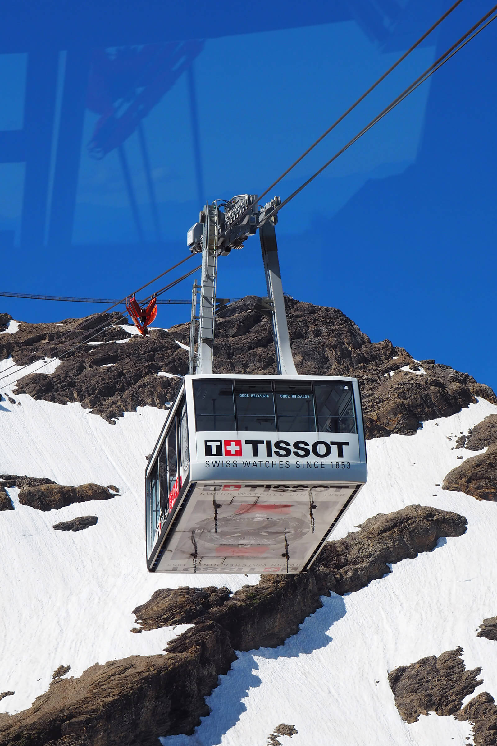 Cable Cars in Switzerland -Glacier 3000 Cable Car
