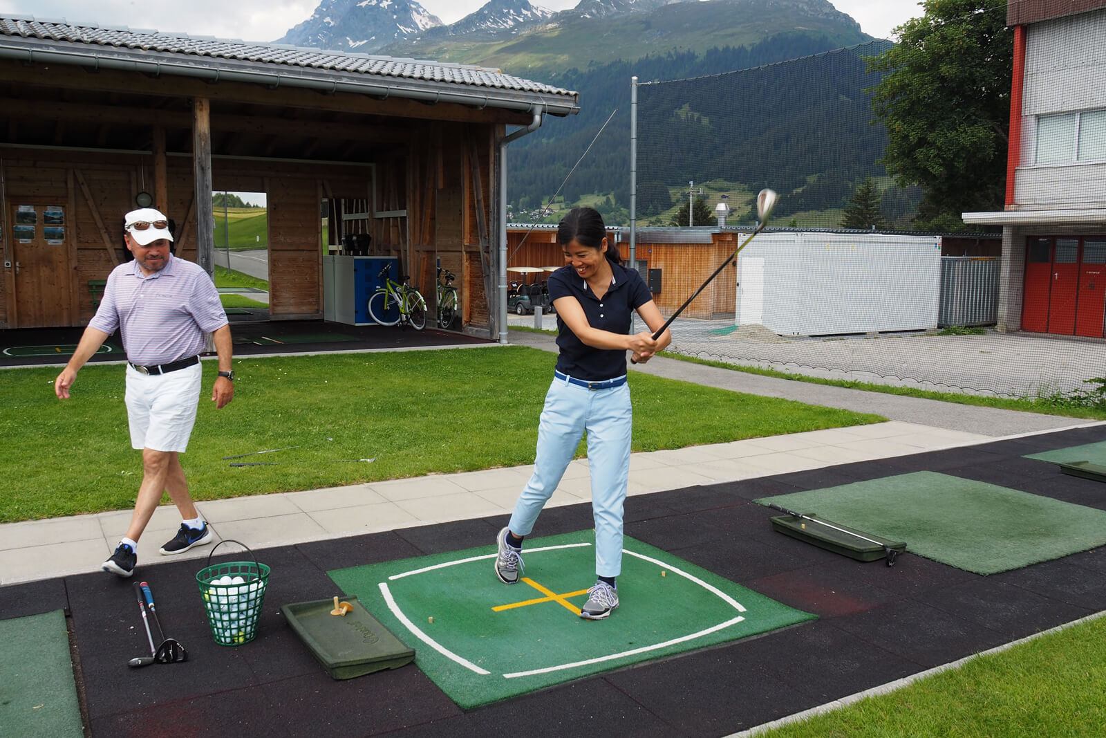 Golfing in Graubünden at Brigels Golf Course