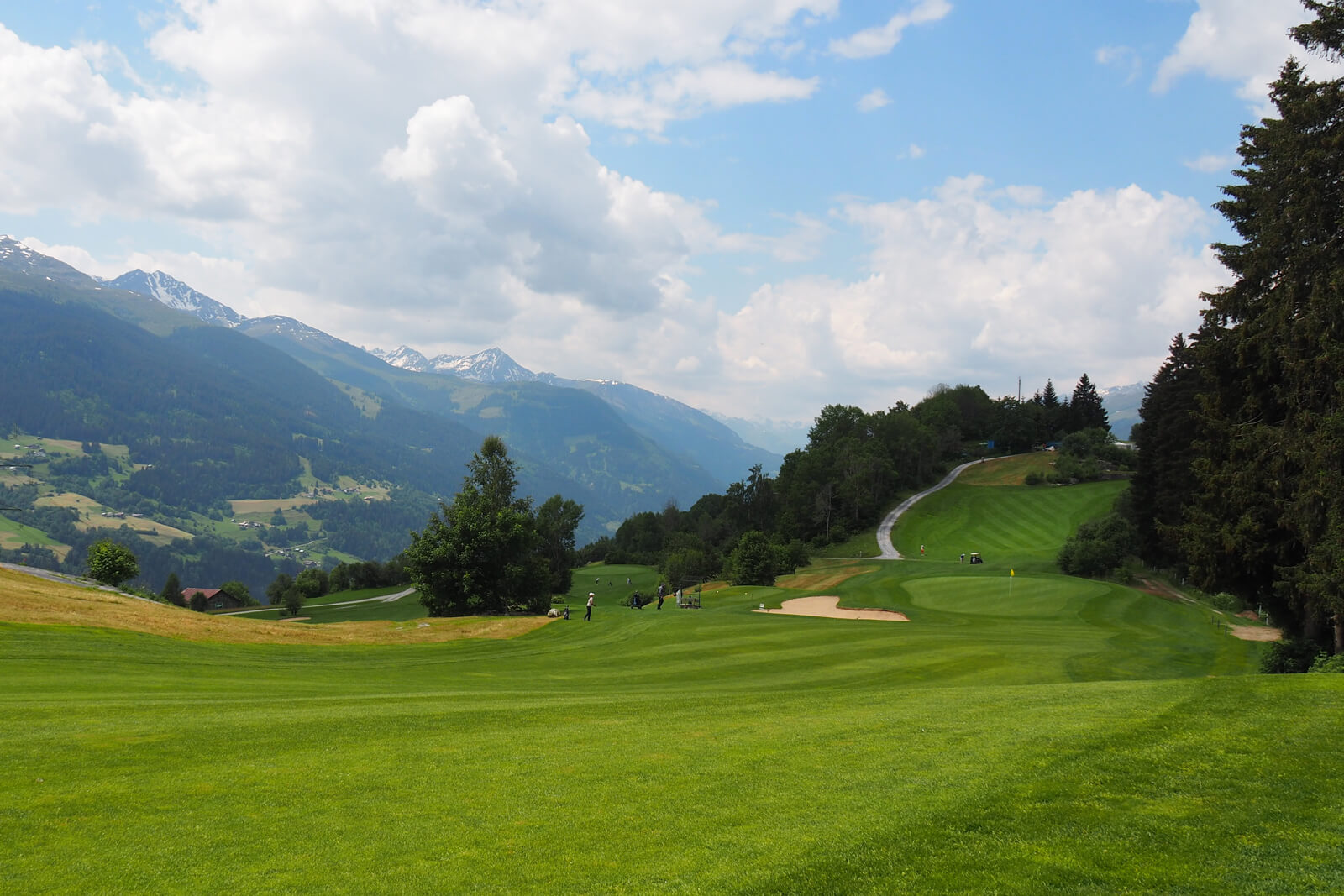 Golfing in Graubünden at Brigels Golf Course
