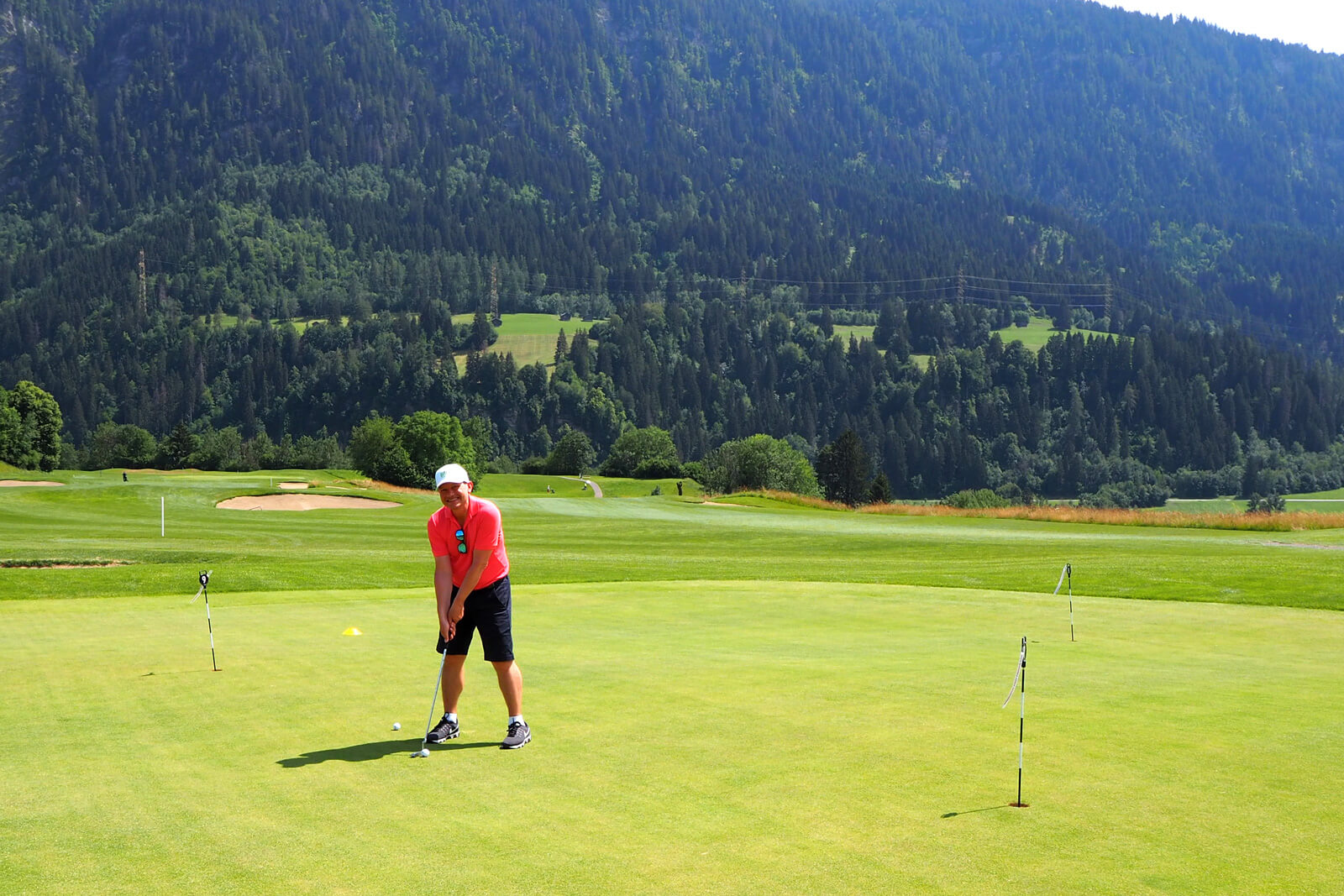 Golfing in Graubünden at Buna Vista Golf Course Sagogn