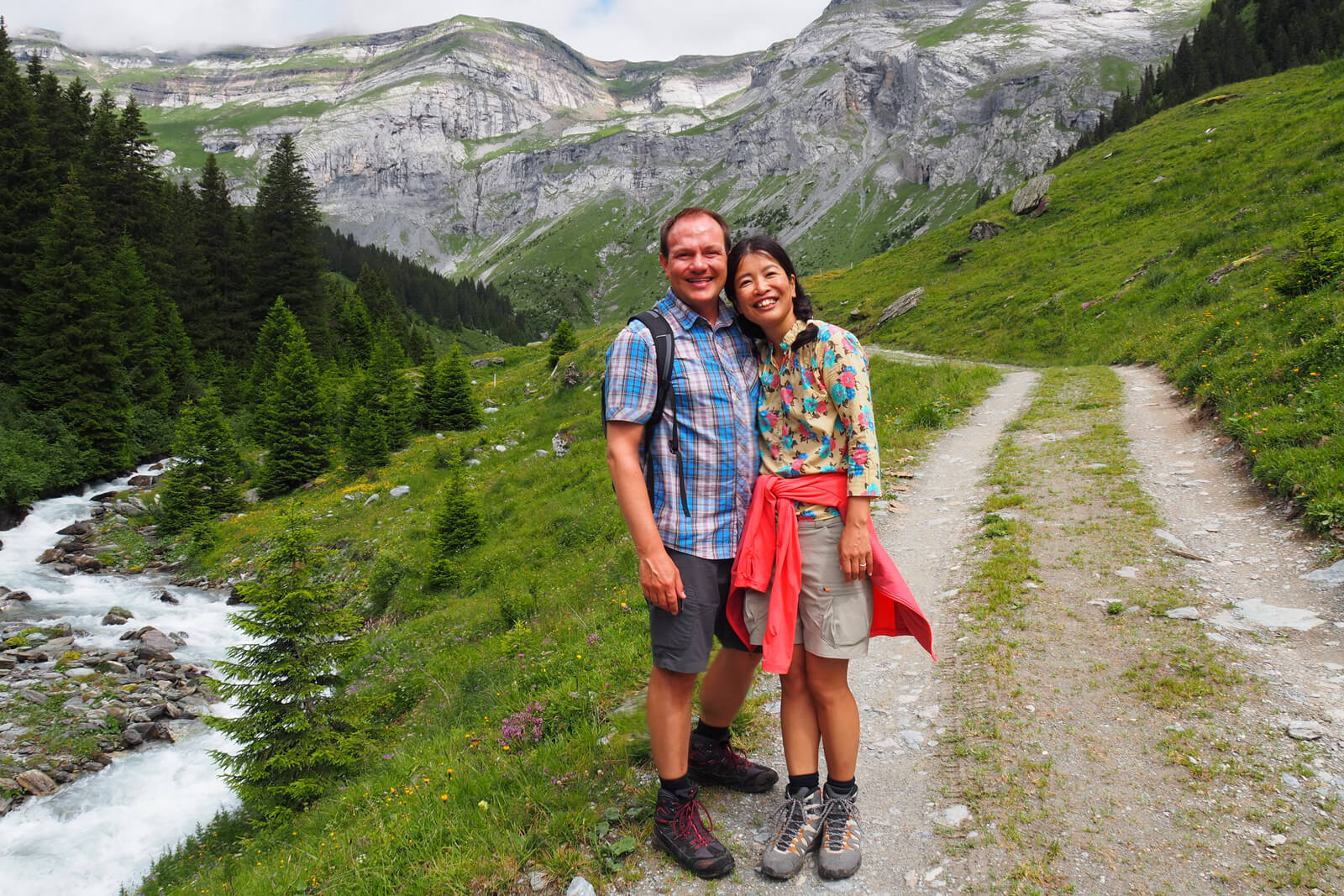 Hiking from Brigels to Val Frisal