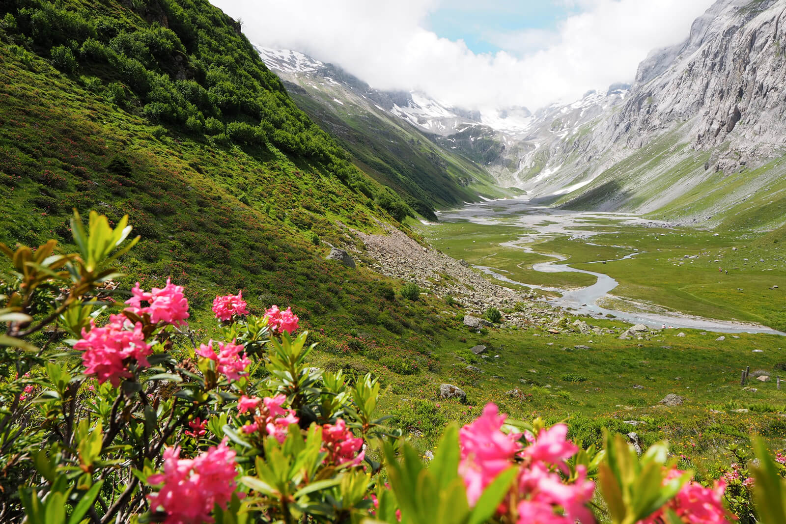 Hiking from Brigels to Val Frisal