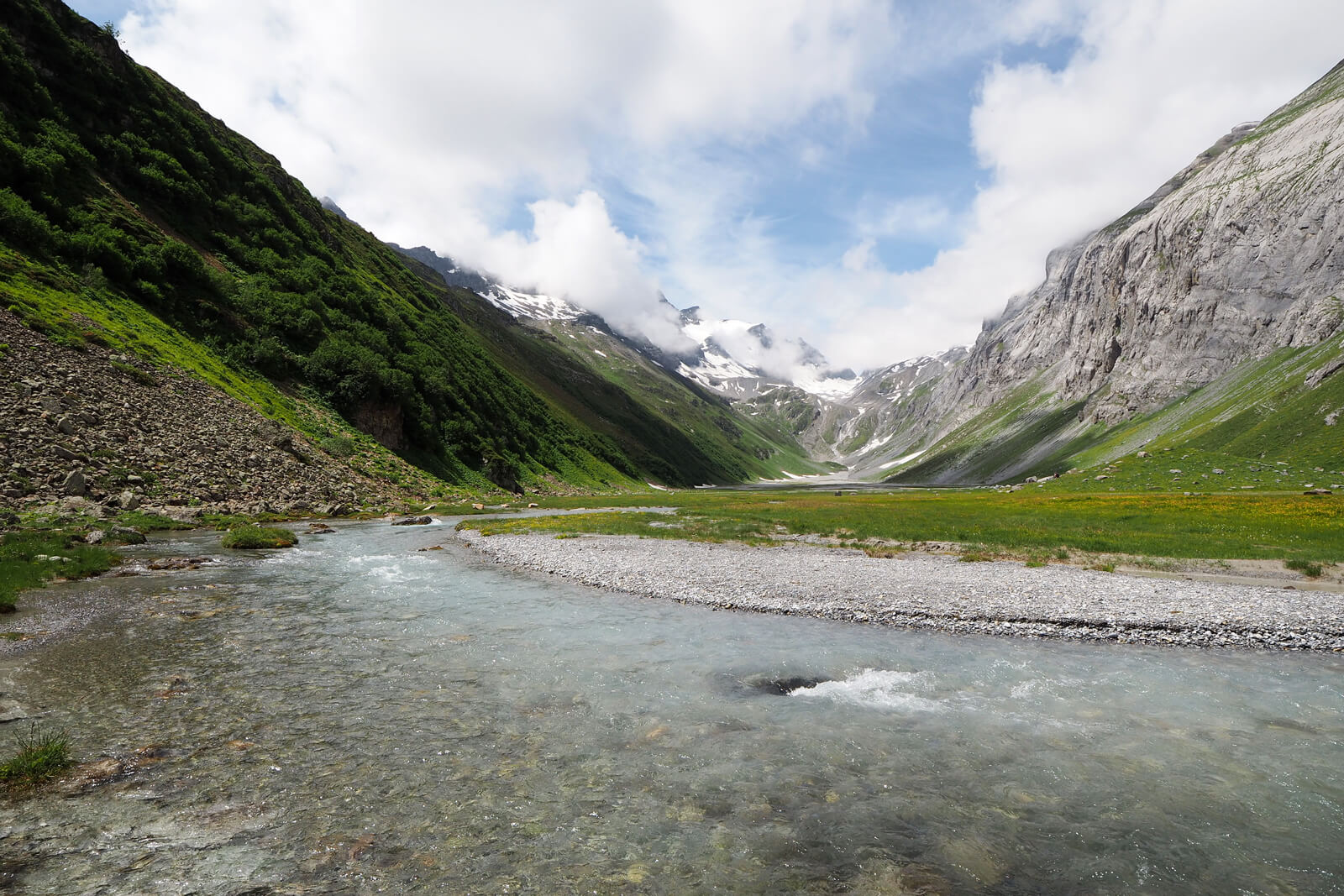 Hiking from Brigels to Val Frisal