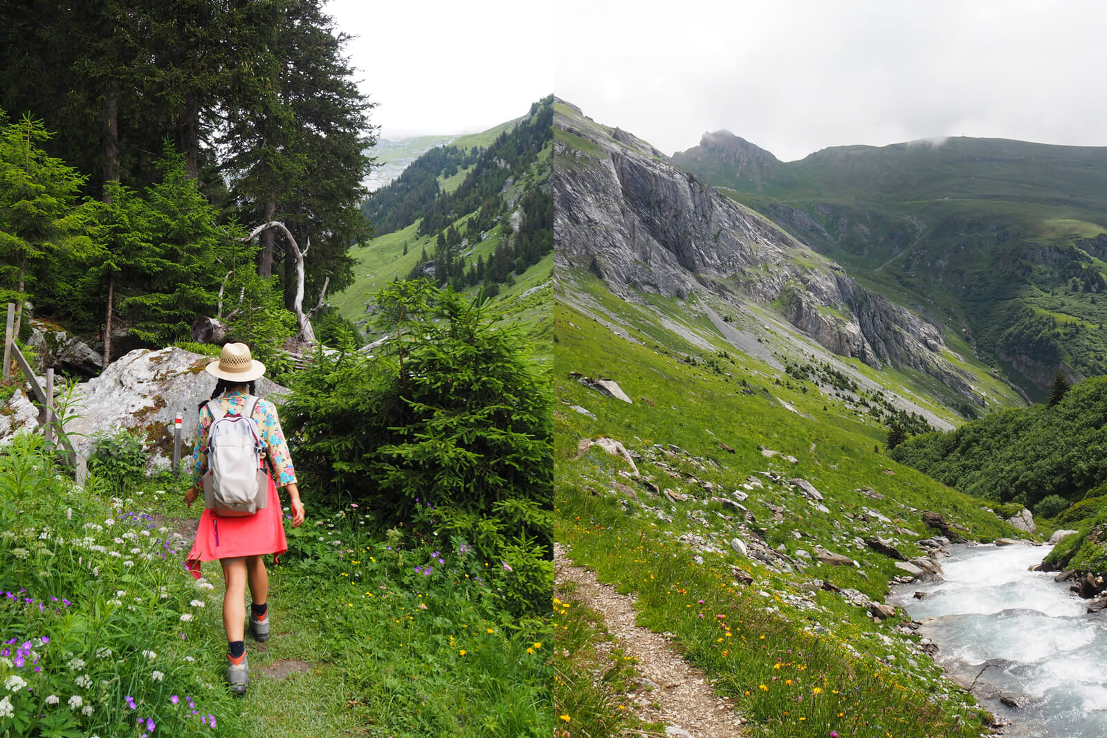 Hiking from Brigels to Val Frisal