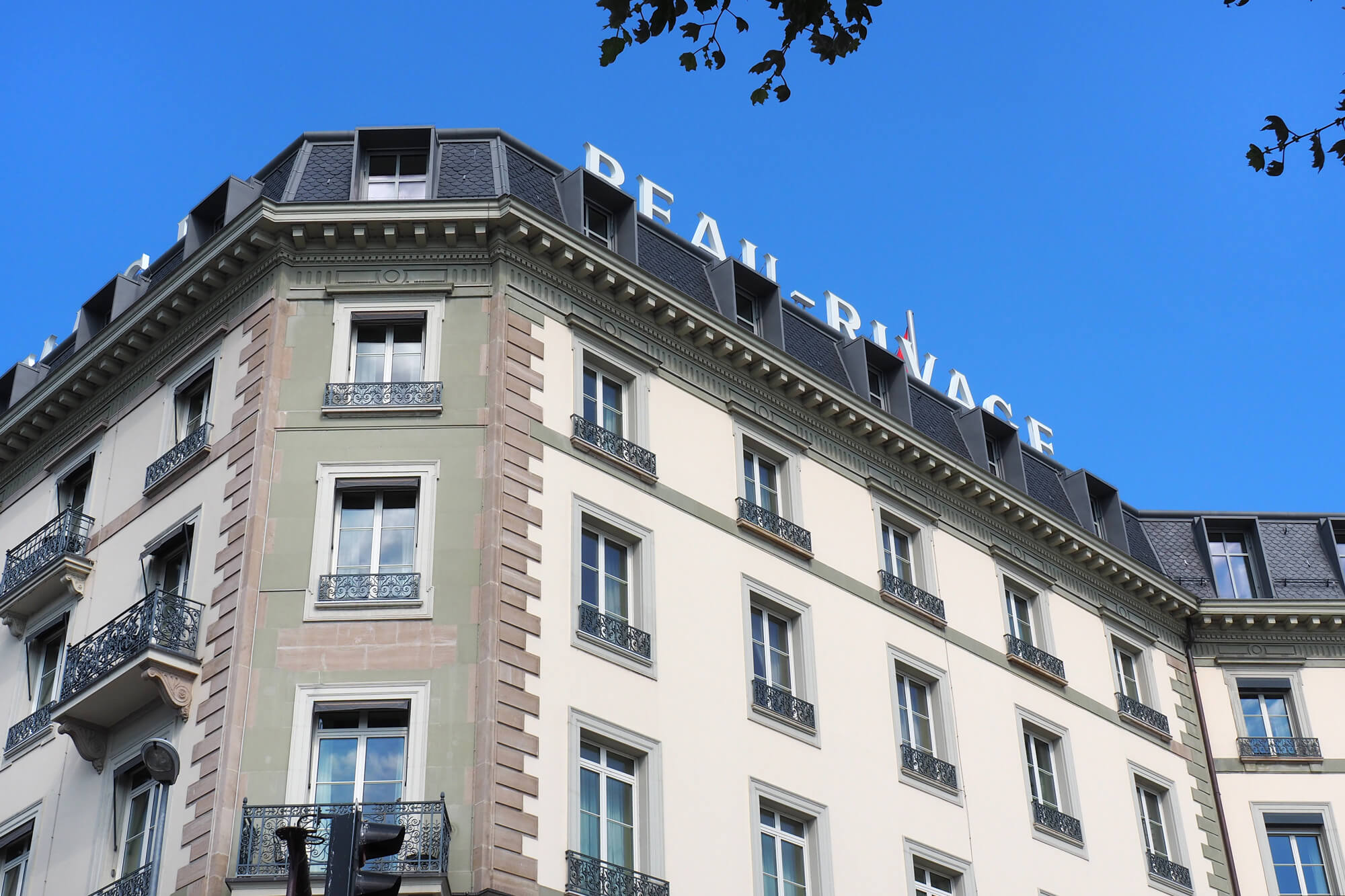 Beau-Rivage Geneva - Facade