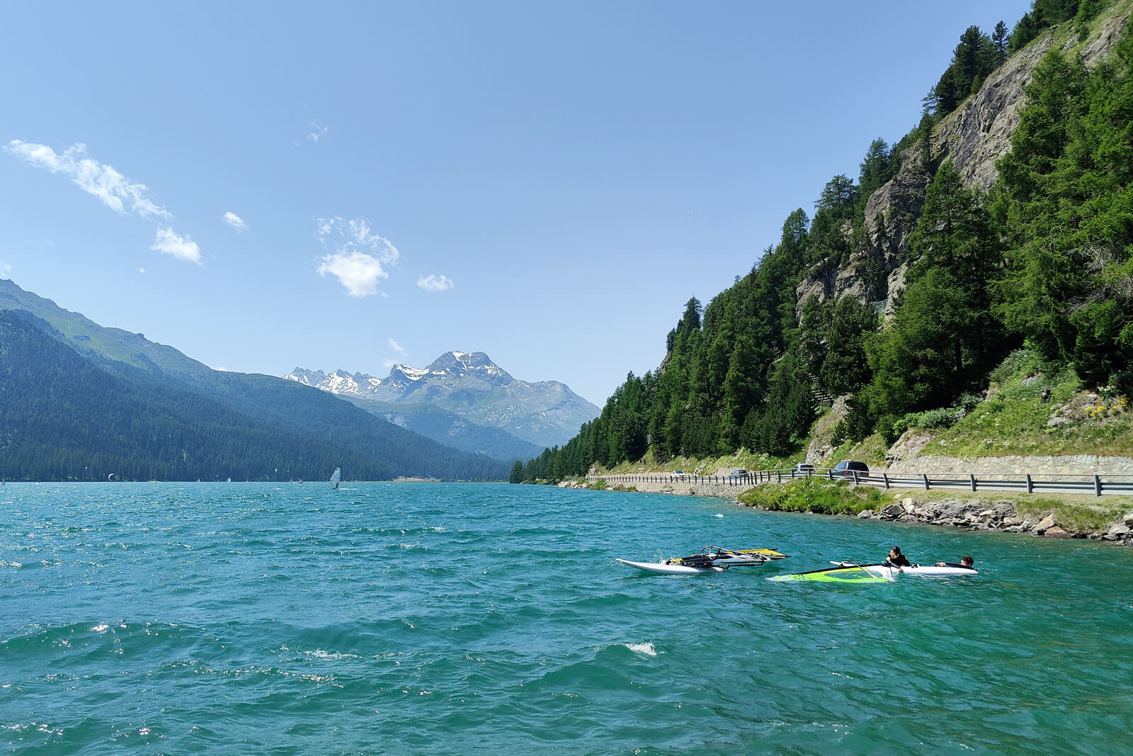 Windsurfing Class on Lake Silvaplana - Silvaplana Windsurfcenter