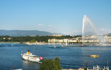 View of Lake Geneva from Beau-Rivage