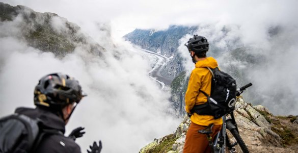 Stoneman Glaciara Mountain Bike Tour in Aletsch Arena