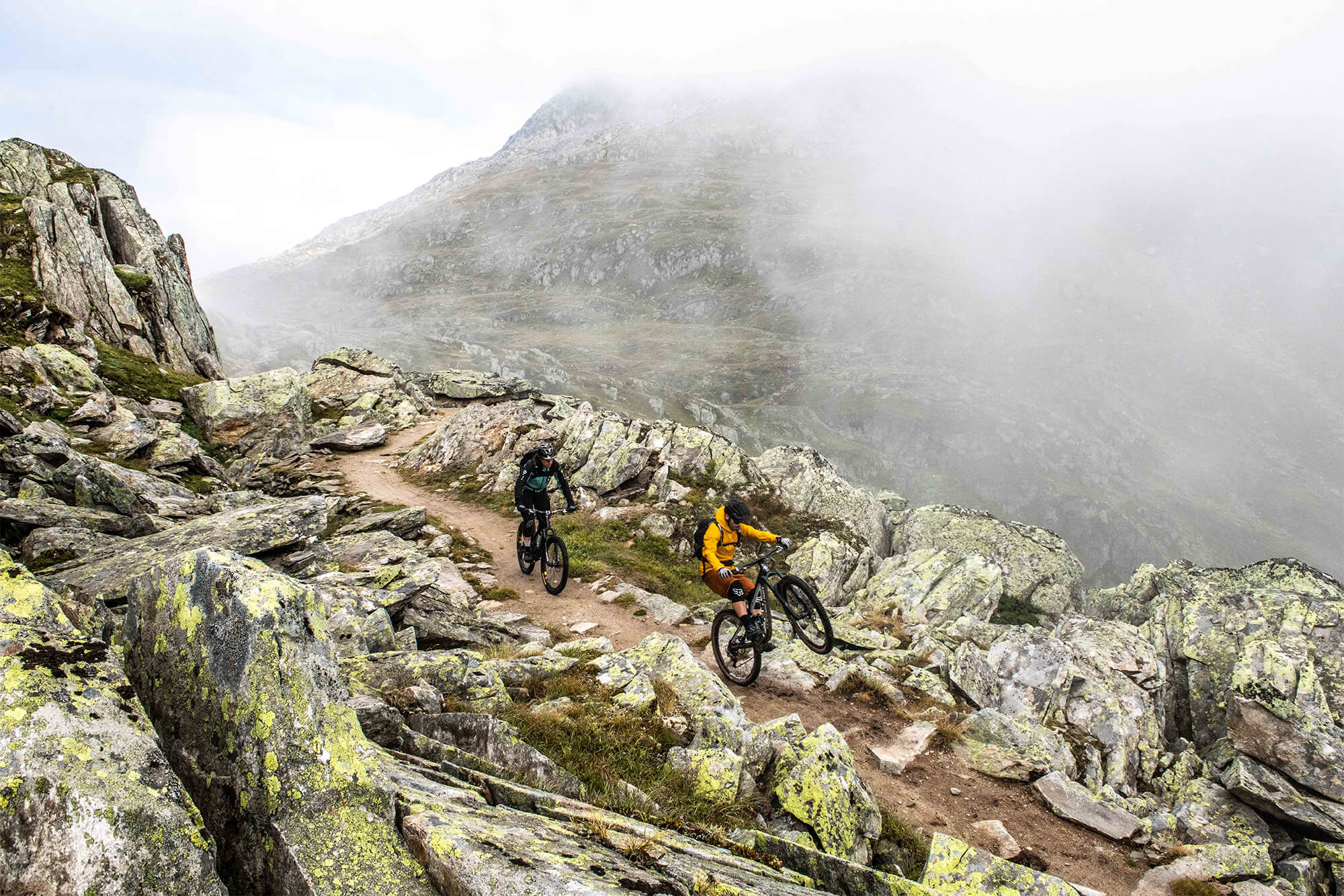 Stoneman Glaciara Mountain Bike Tour in Aletsch Arena