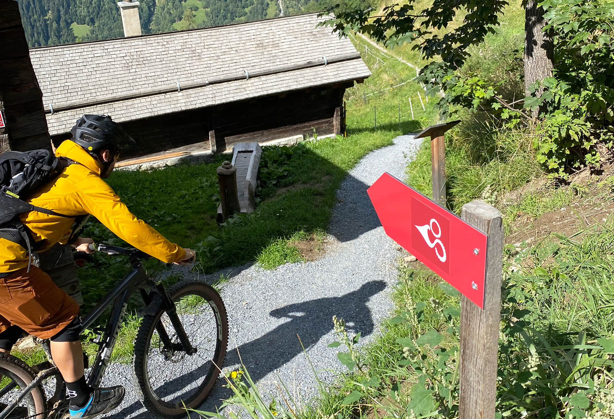 Stoneman Glaciara Mountain Bike Tour in Aletsch Arena