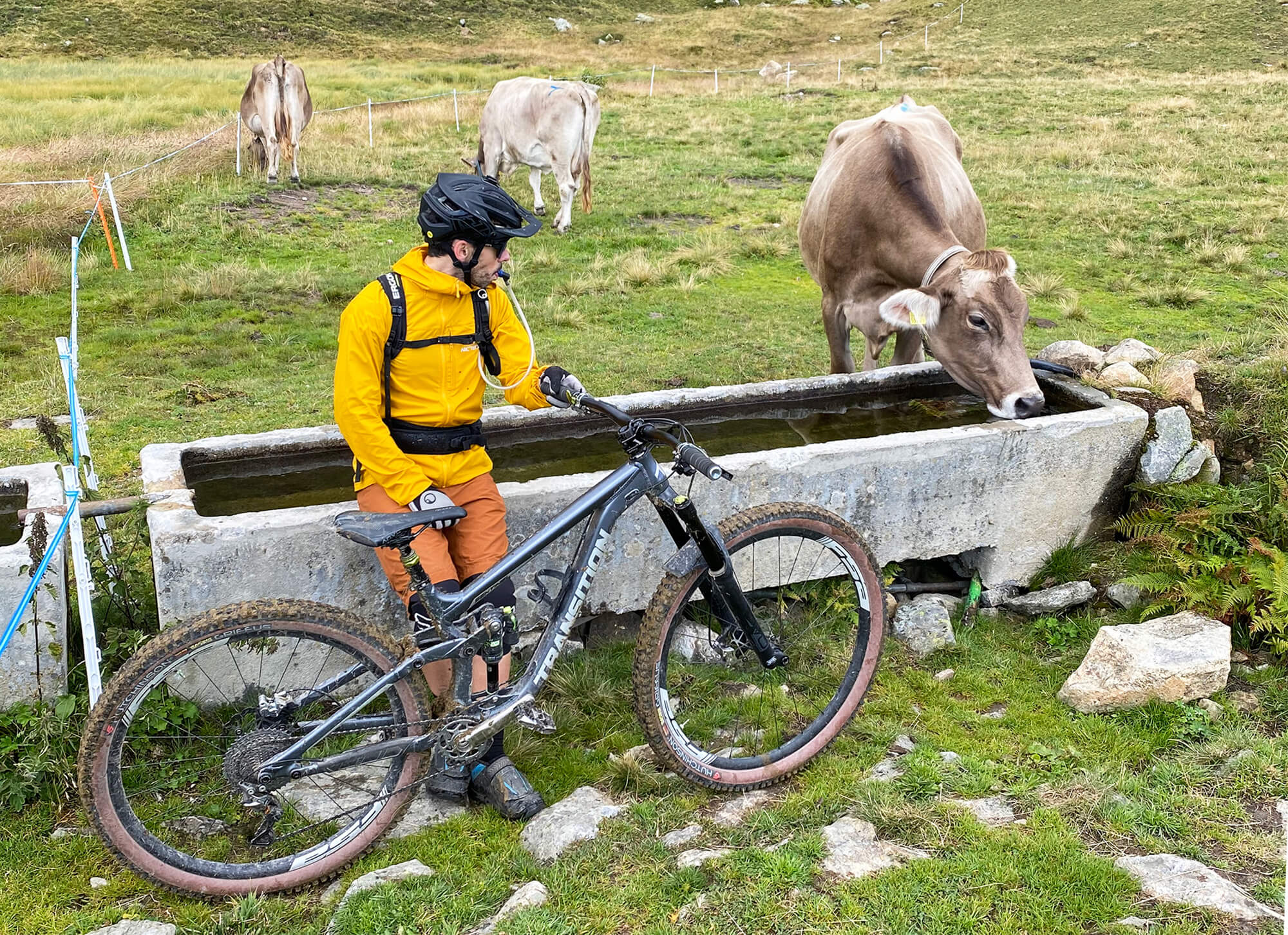 Stoneman Glaciara Mountain Bike Tour in Aletsch Arena