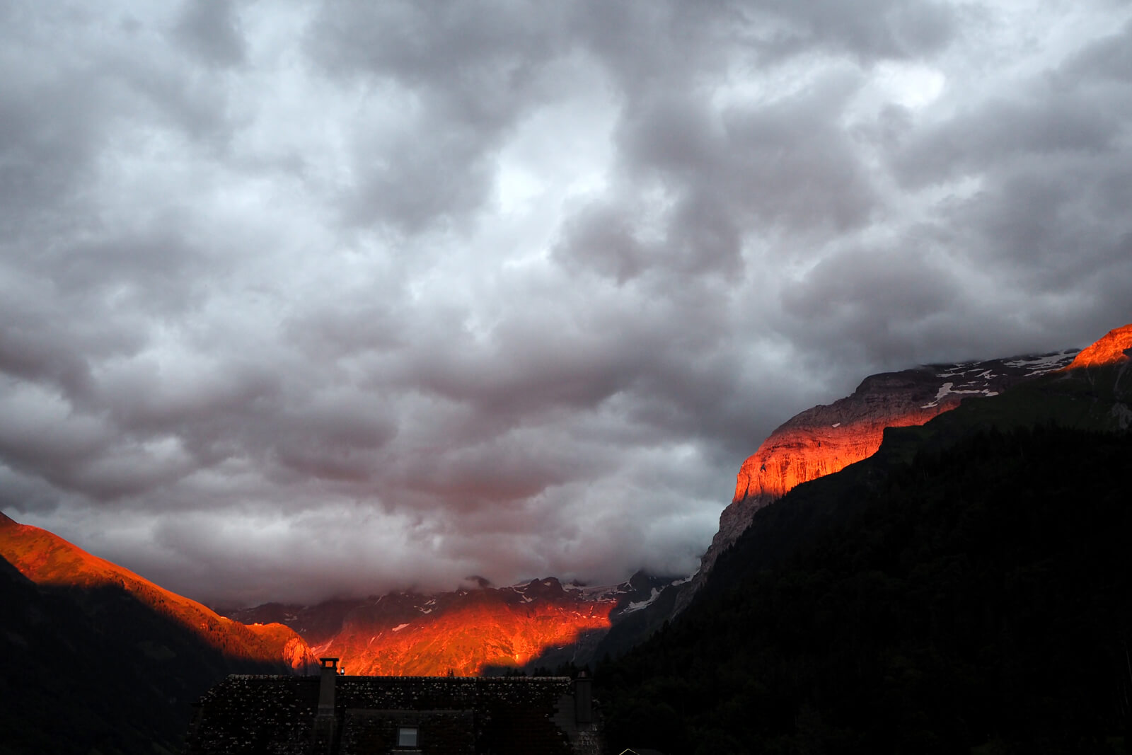 Engelberg Summer Sunset