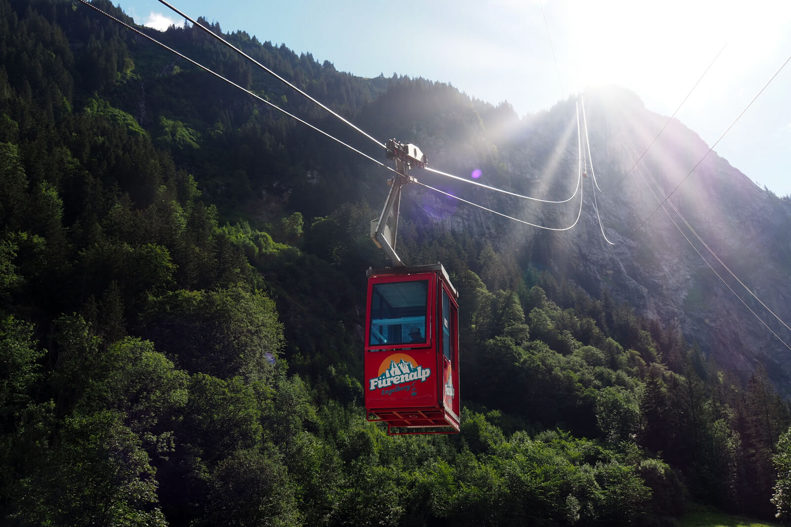 Fürenalp Cableway in Engelberg