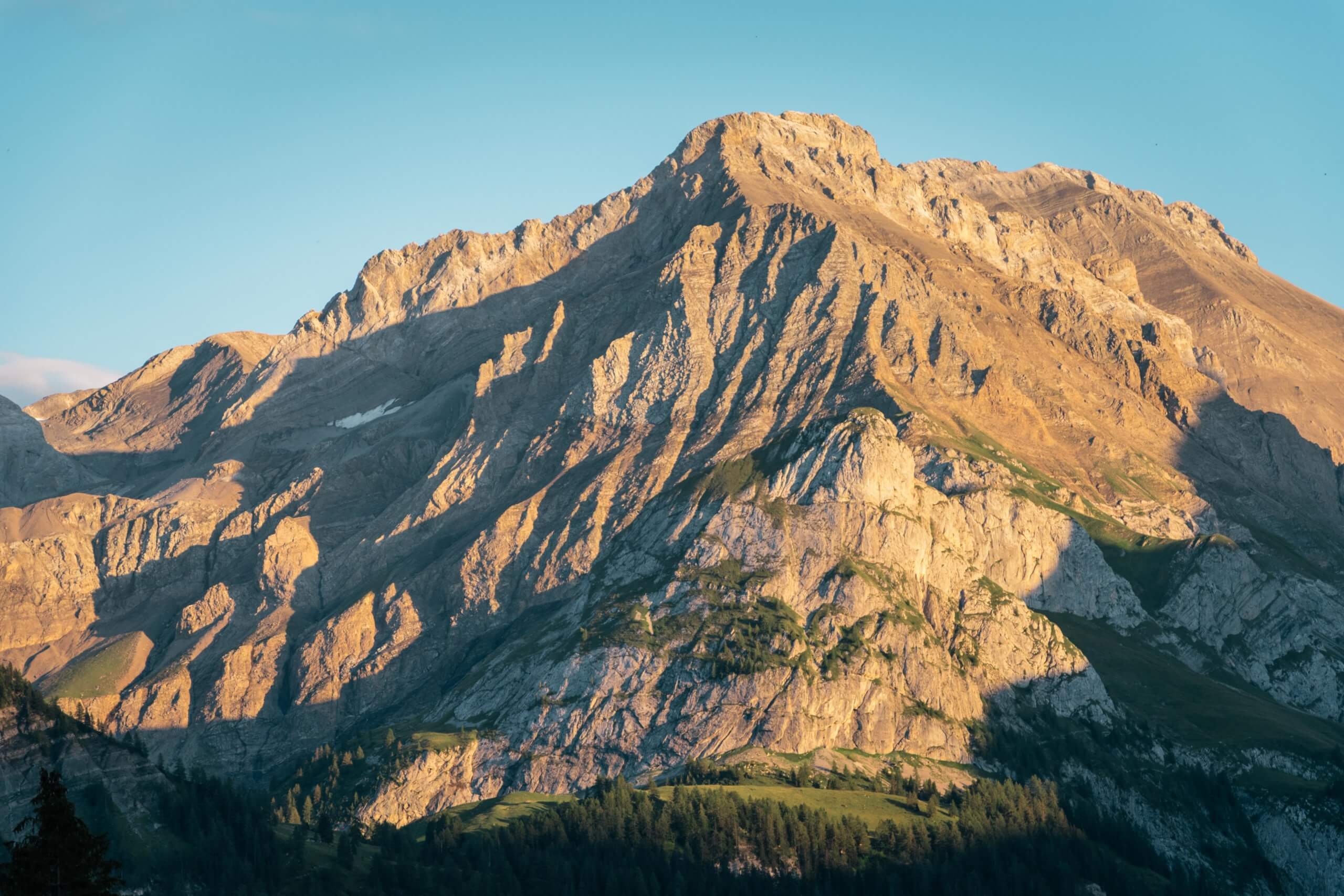 Lauenen Valley in the Bernese Alps