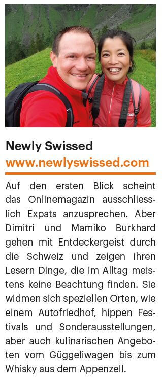 Newly Swissed in the Fine to Dine Magazin