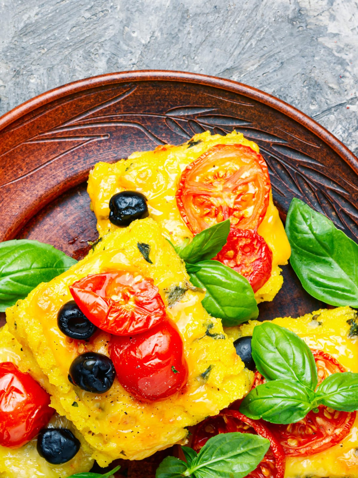 Polenta Pizza - Mais Pizza - Swiss Dish