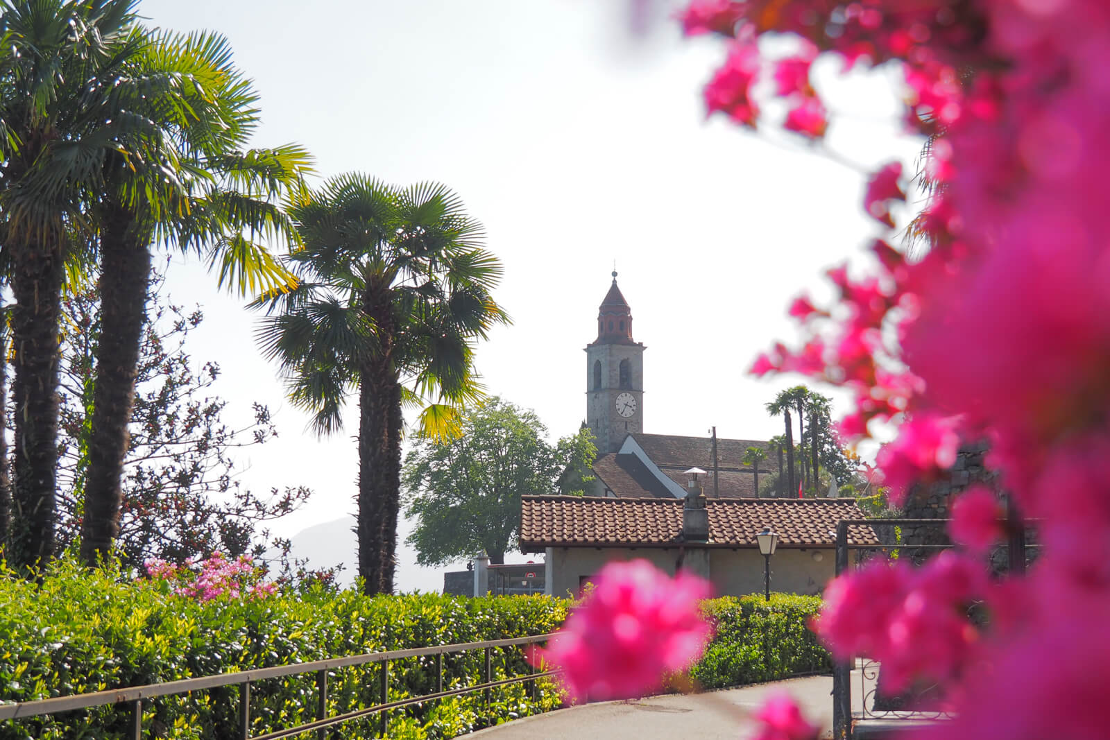 Ronco sopra Ascona in Ticino, Switzerland