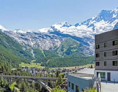 Travel Switzerland on a Budget - Saas-Fee Youth Hostel