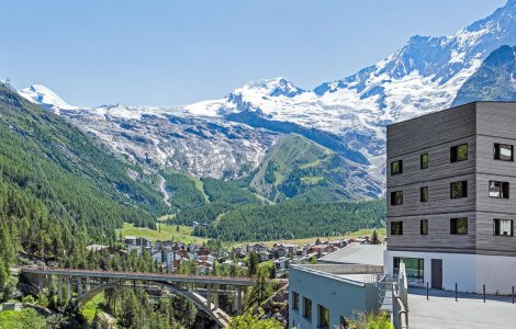 Travel Switzerland on a Budget - Saas-Fee Youth Hostel