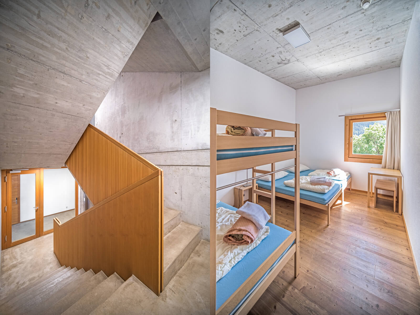 Scuol Youth Hostel Architecture