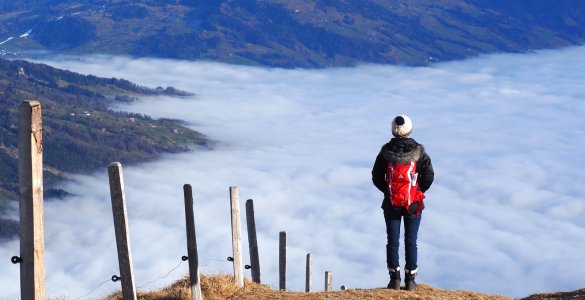 Swiss Winter Weather - Mount Rigi above the Fog