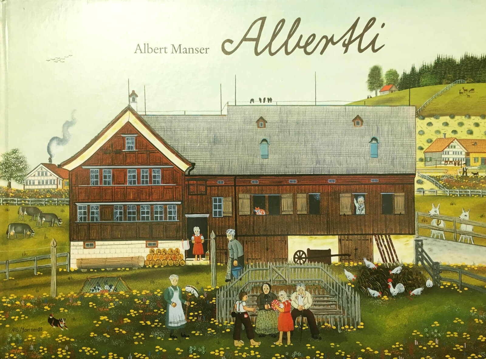 Albertli Book Cover by Albert Manser