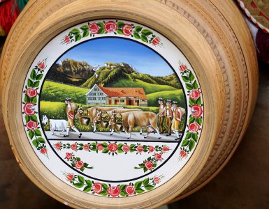 Appenzell Art - Naive Swiss Bauernmalerei