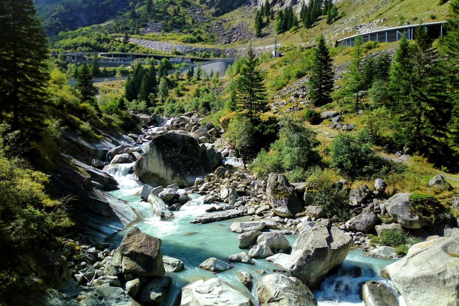 River Reuss in Göschenen