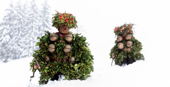 Silvesterklausen in Urnäsch is a New Year's Eve Tradition in Switzerland