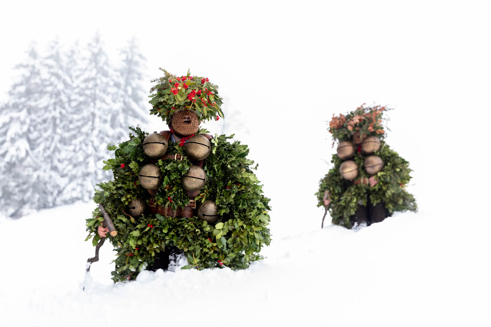 Silvesterklausen in Urnäsch is a New Year's Eve Tradition in Switzerland
