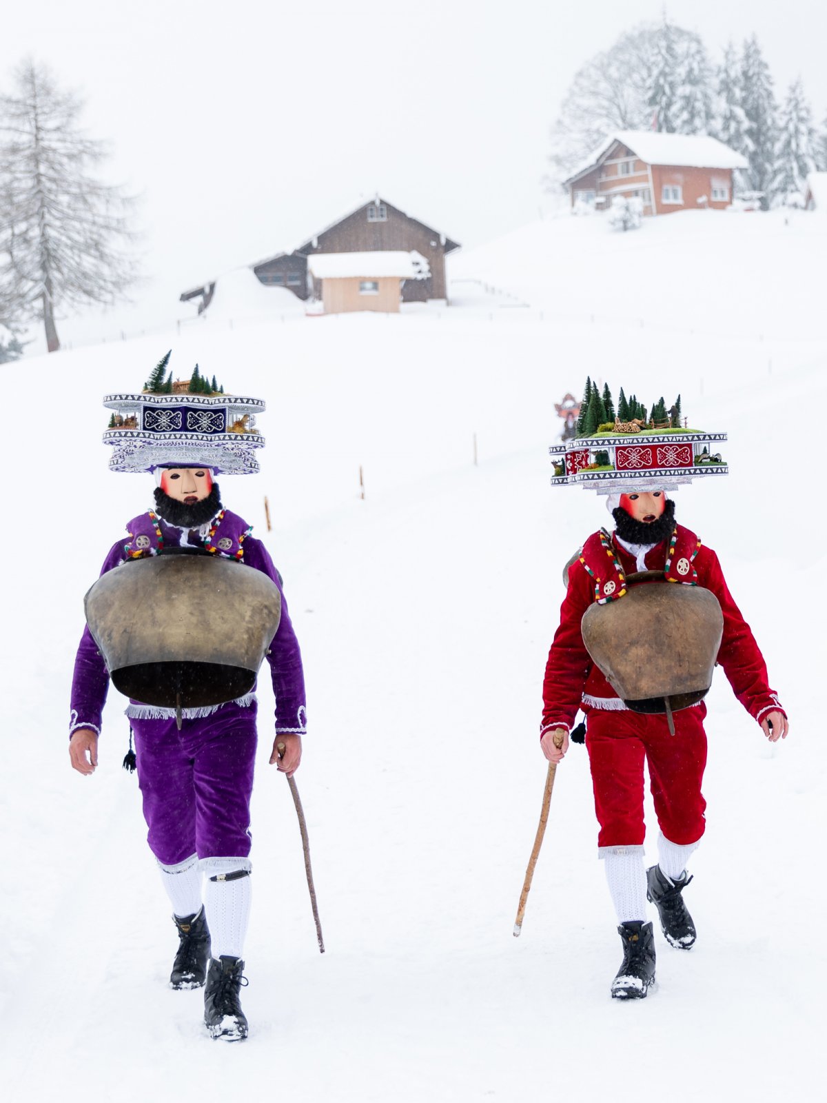 Silvesterklausen in Urnäsch is a New Year's Eve Tradition in Switzerland