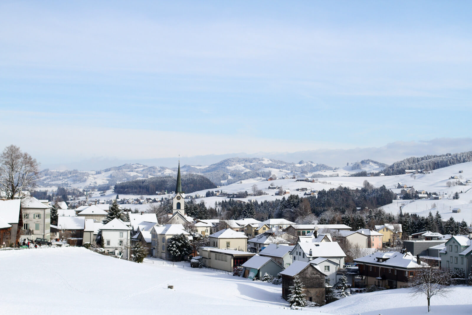 Urnäsch in Wintertime - Copyright Christian Langenegger