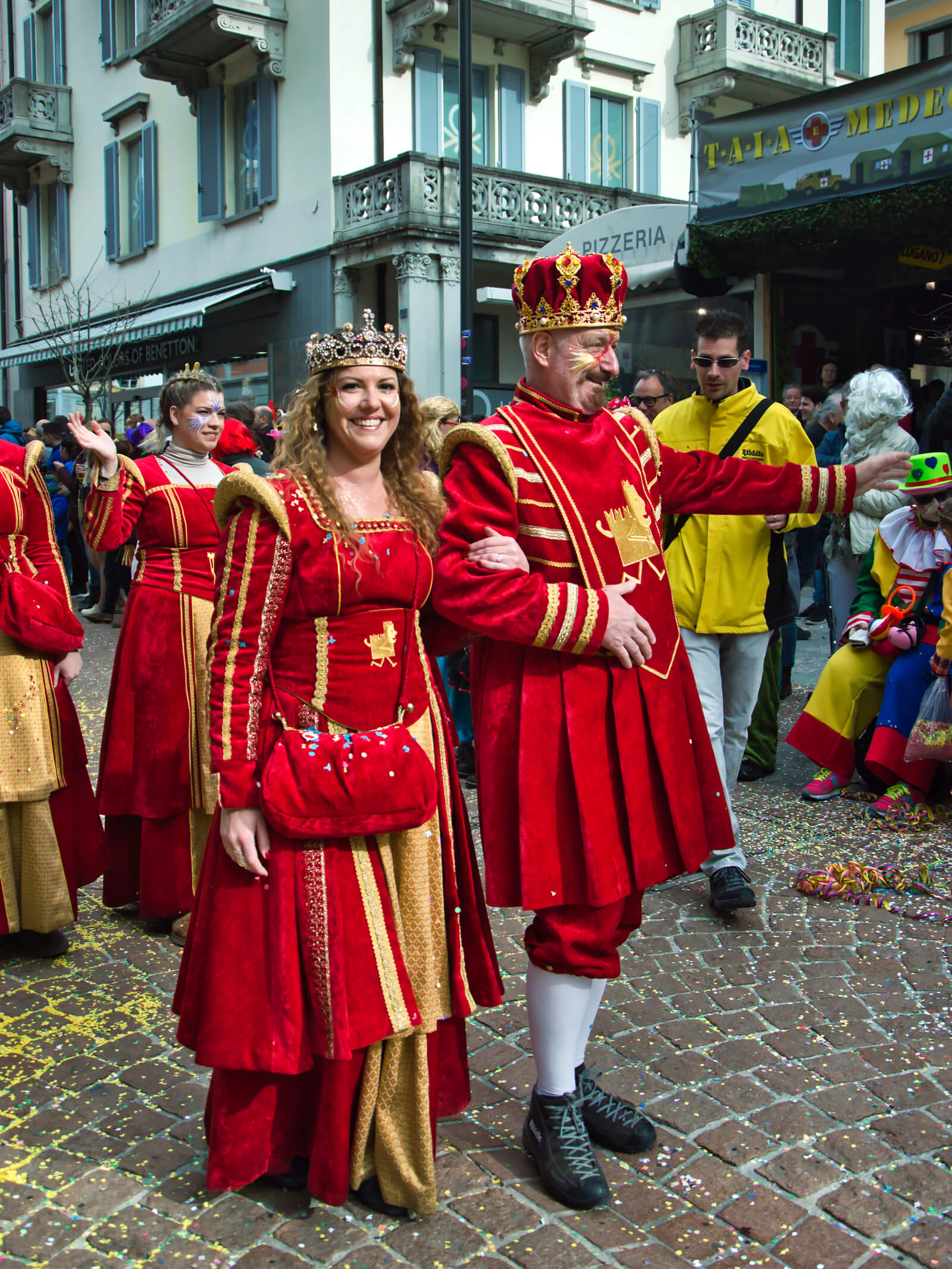 King Rabadan at the Carnival in Bellinzona