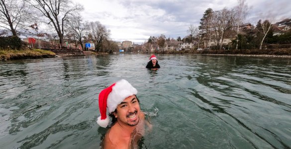 Cold Water Swimming in Switzerland